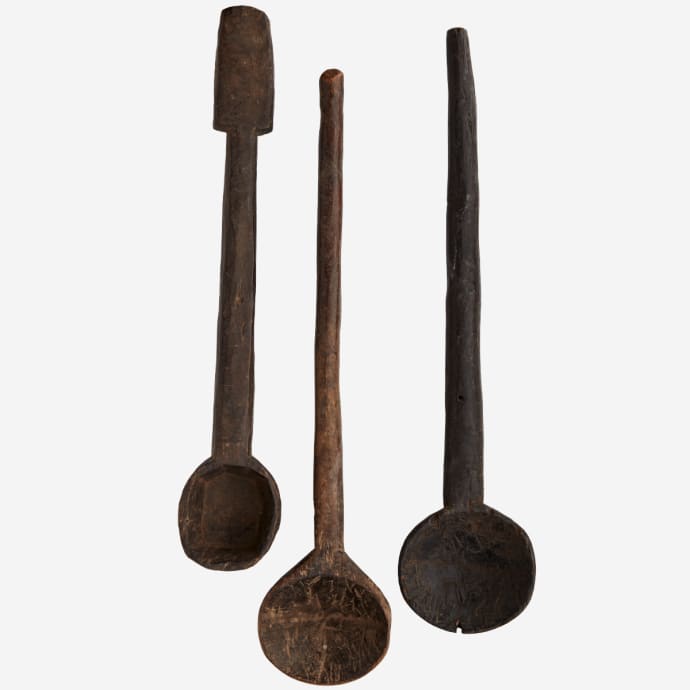 Cuillère en bois ancienne