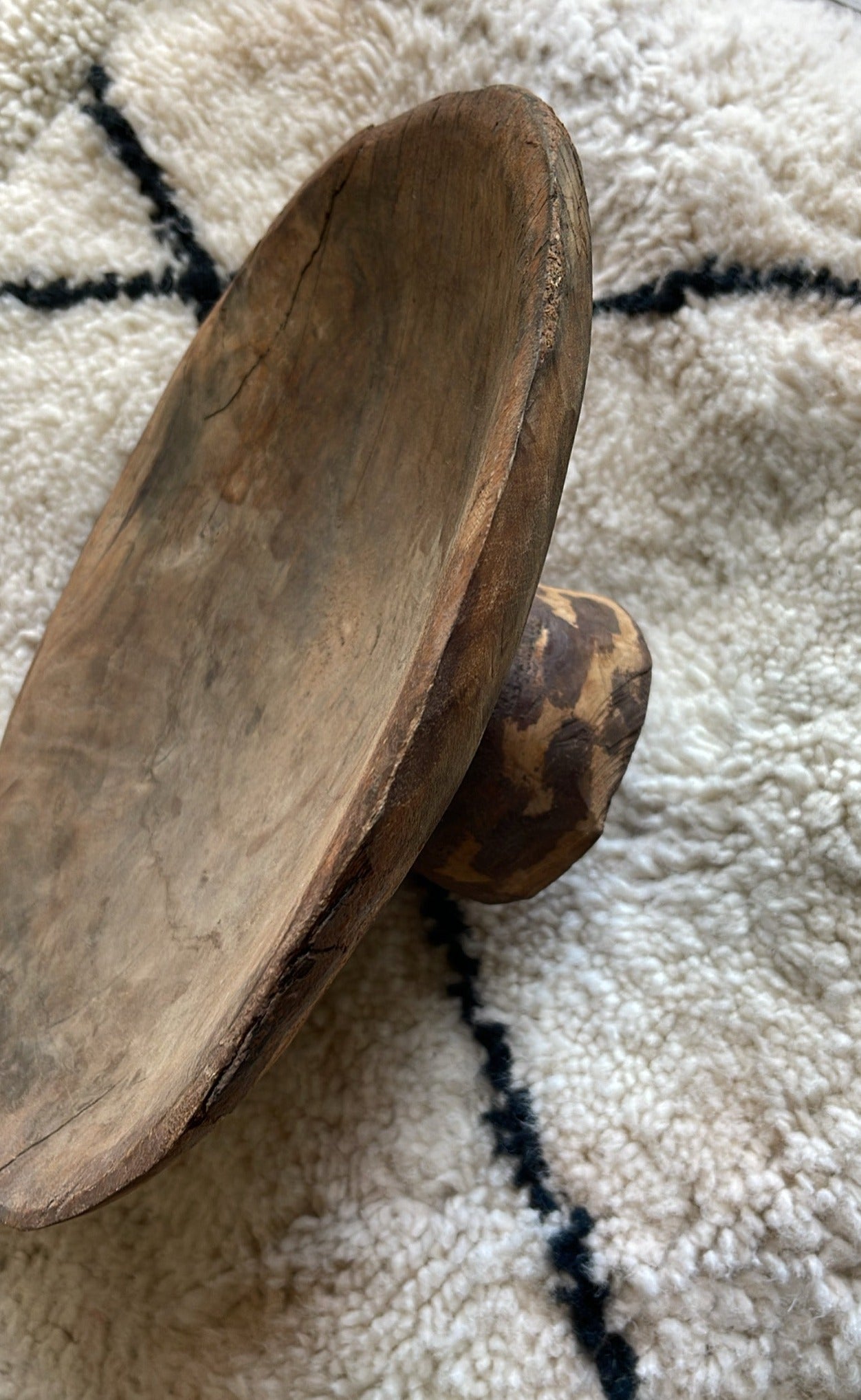 Piédestal en bois