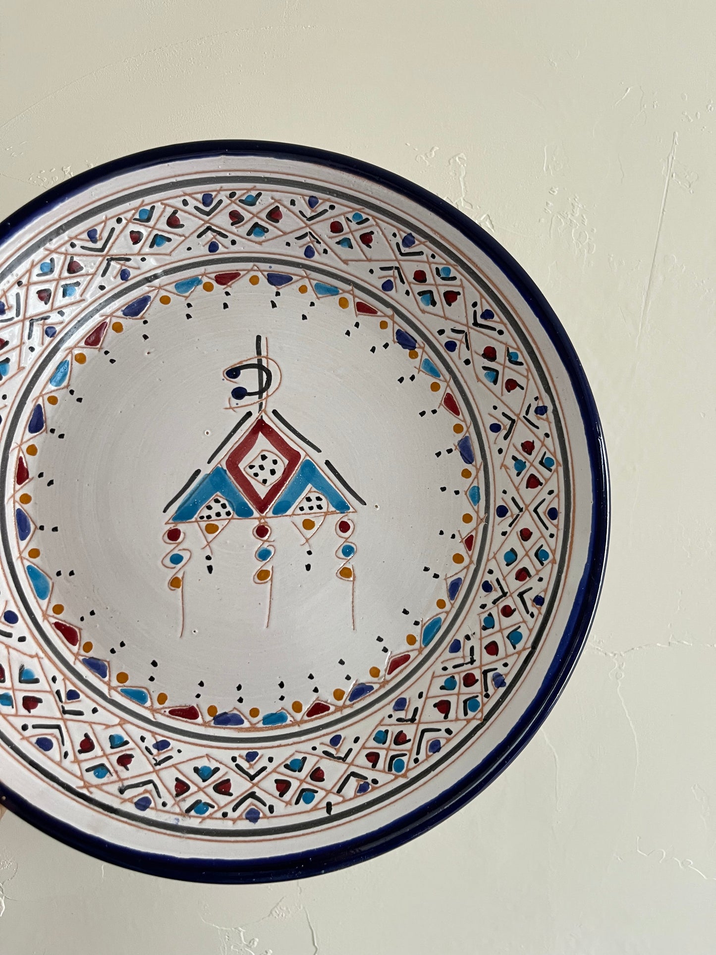 Assiette Plate Khelal Tunis