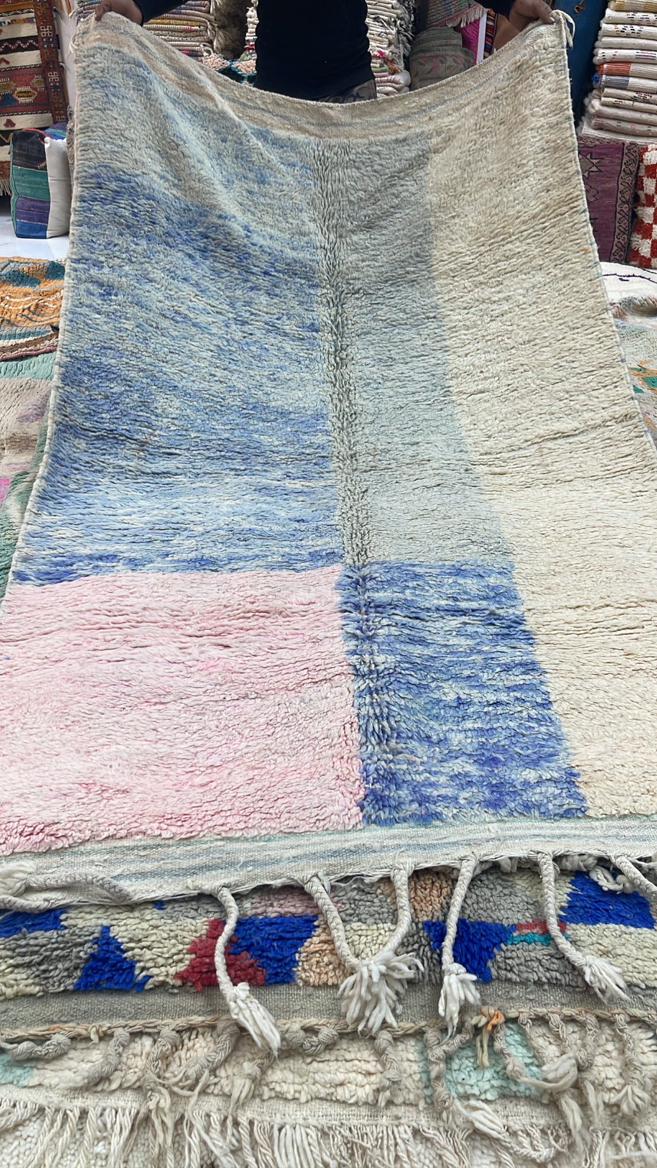 Tapis berbère PASTEL